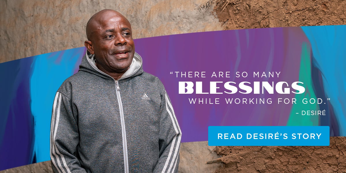 A photo of Desire. Read his story.