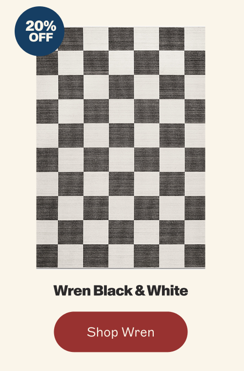 15% off Wren Black & White Shop Wren