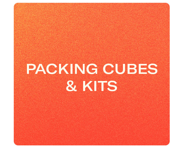 Packing Cubes + Travel Accessories
