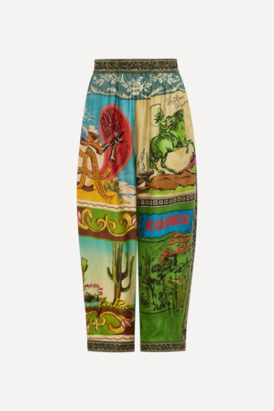 ACE TAPERED SILK PANT