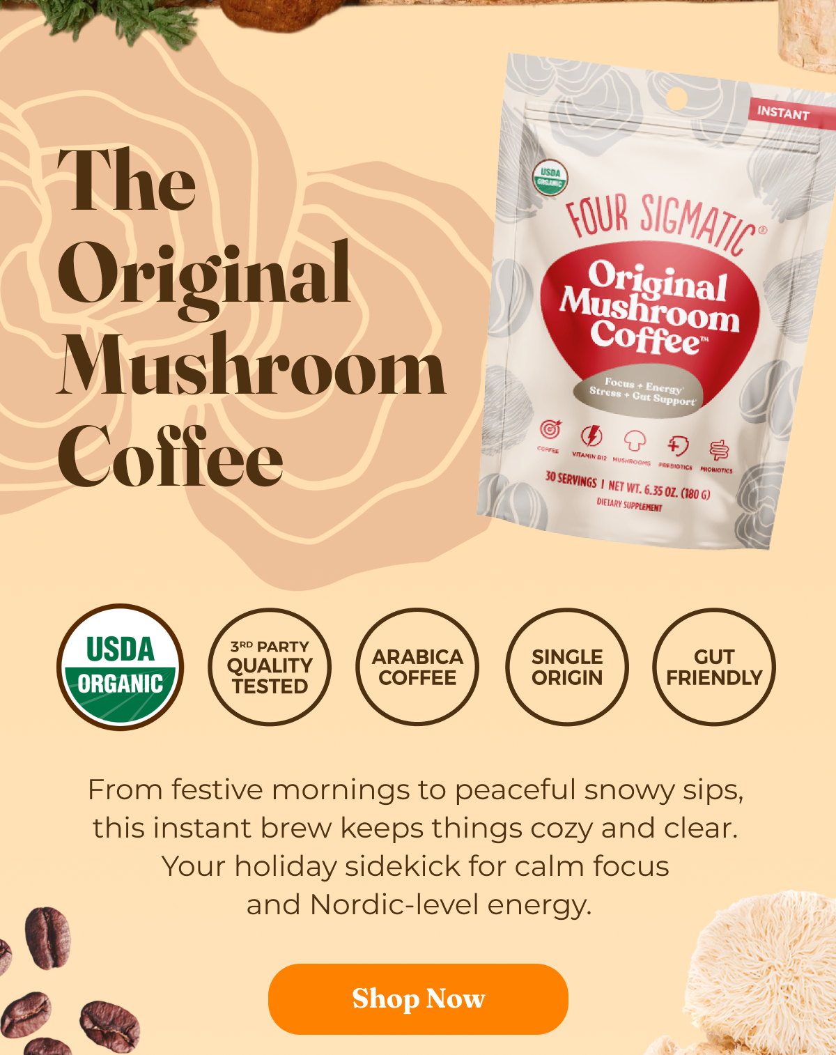 The Original Mushroom Coffee