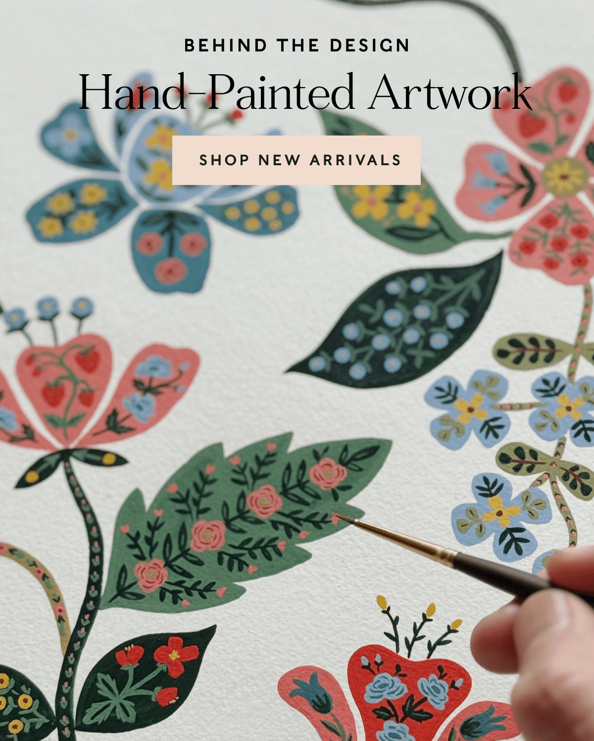 BEHIND THE DESIGN - Hand-Painted Artwork | SHOP NEW ARRIVALS