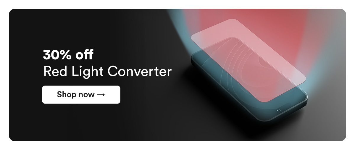 Shop Red Light Converter, 30% off.