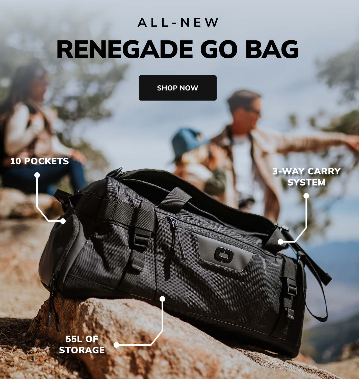 all new RENEGADE GO BAG shop now