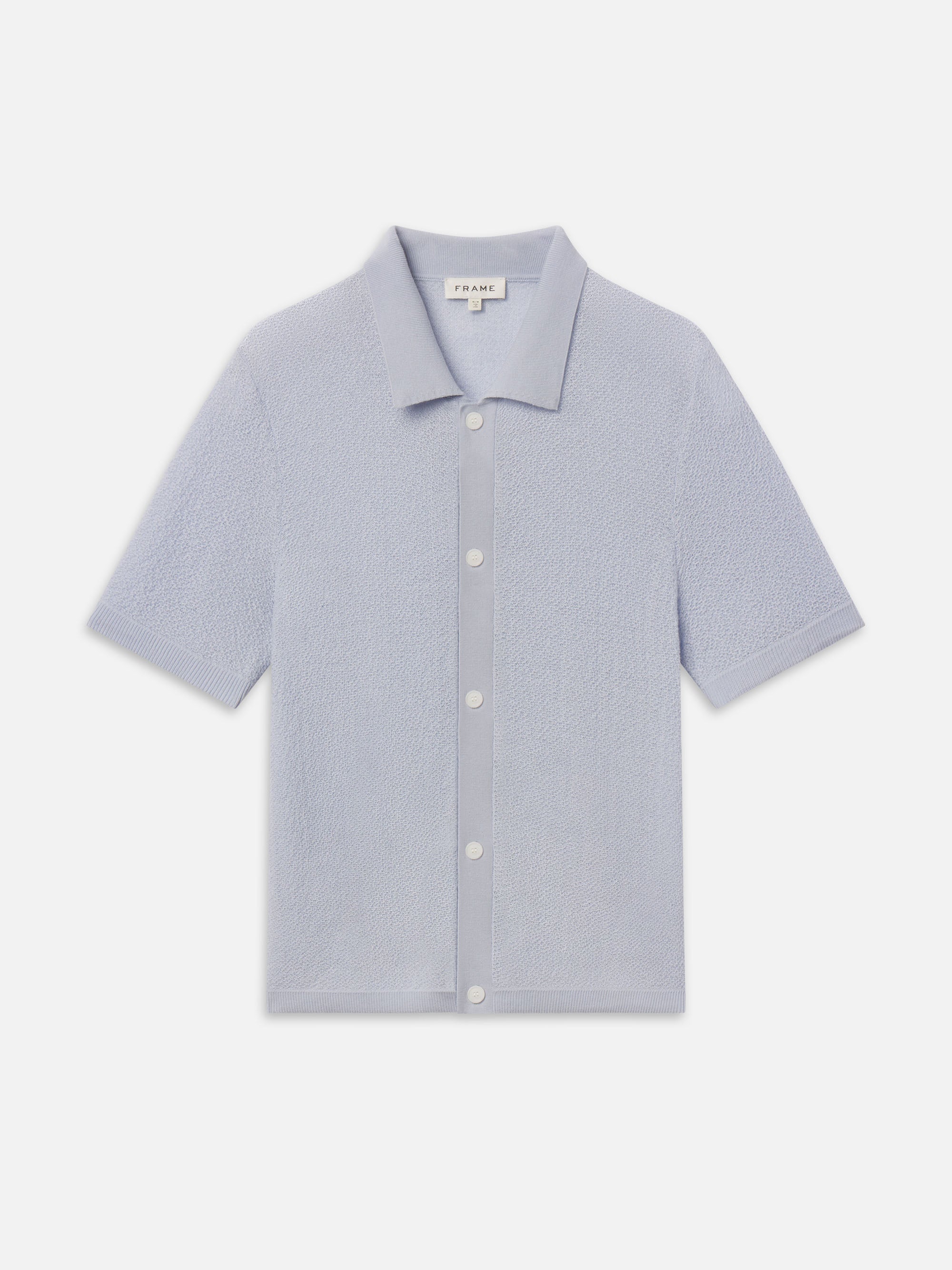 CARDIGAN SWEATER IN PALE BLUE