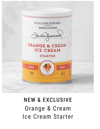 New & Exclusive Orange & Cream Ice Cream Starter
