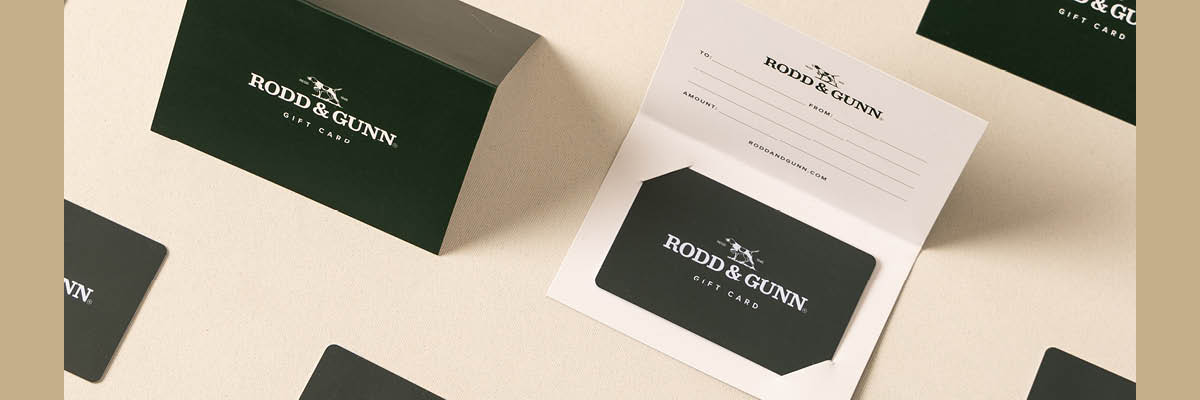Shop E-gift card online and instore at Rodd & Gunn