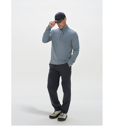Links to Men's Rocklin Half-Zip in Portal Blue