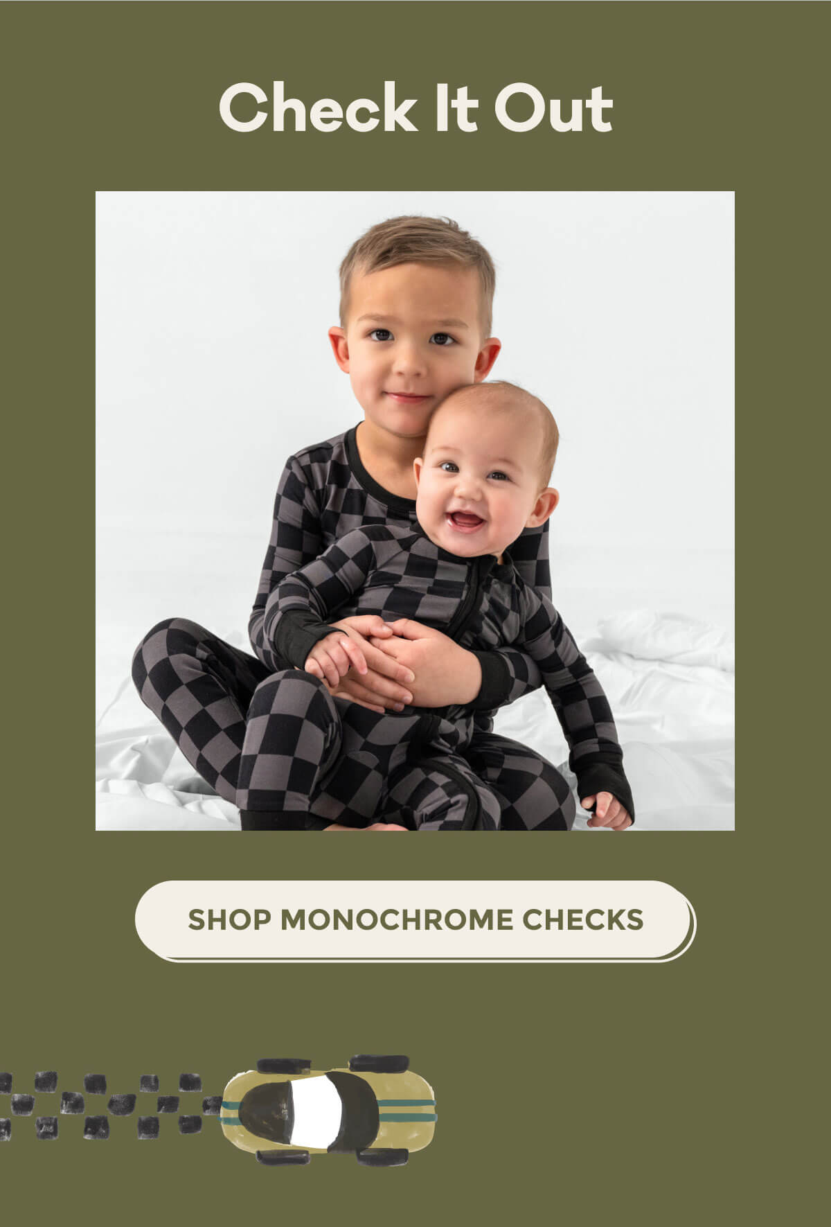 Check It Out | SHOP MONOCHROME CHECKS
