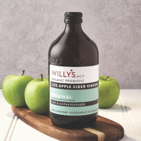 Willy's Original Organic Raw Apple Cider Vinegar with Mother