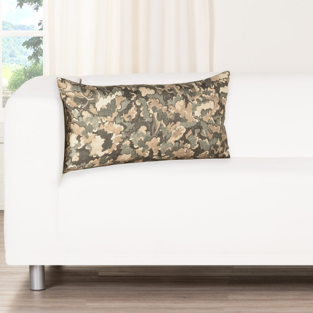  Cascade Abstract Botanical Accent Pillow