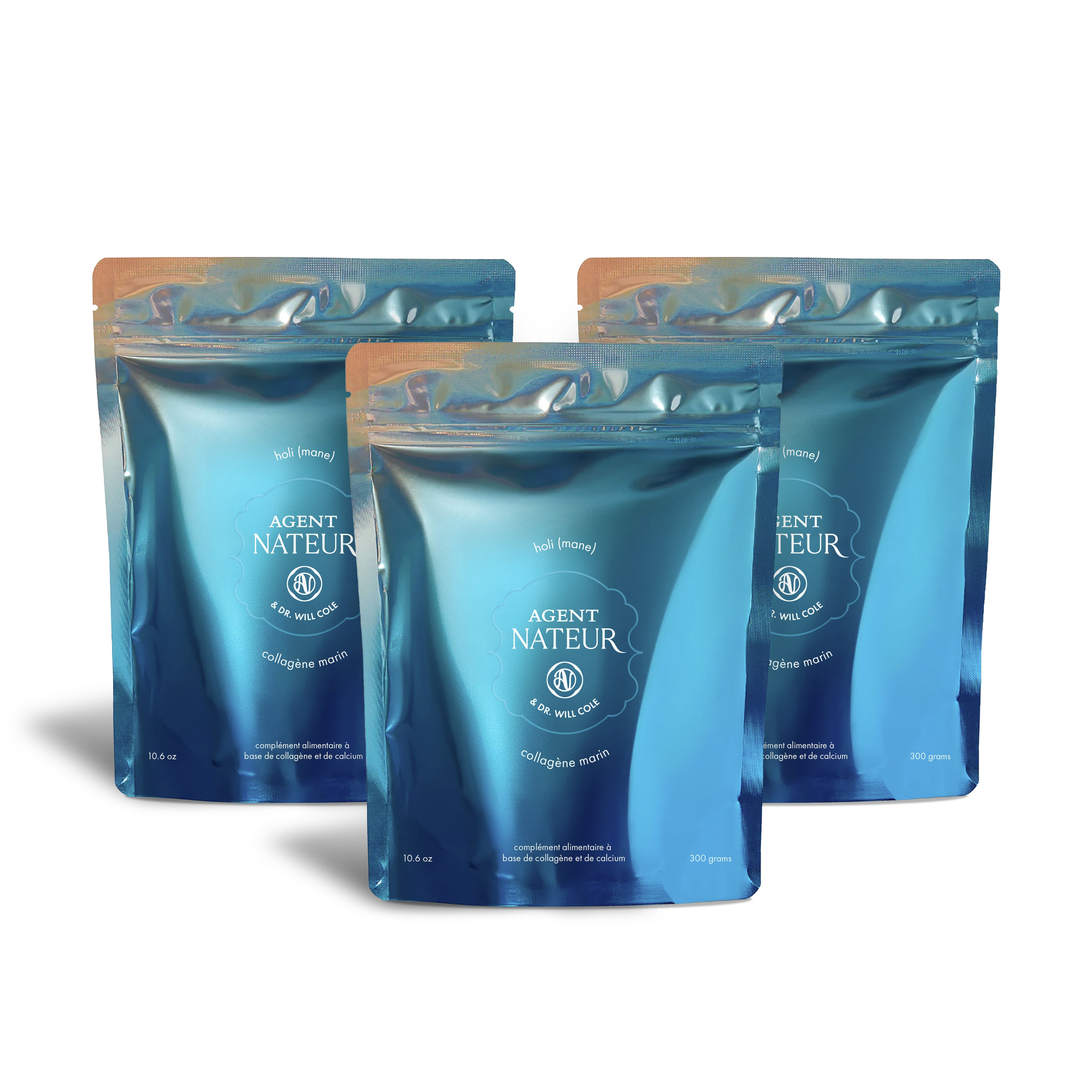 Image of the holi (mane) 3 month hair skin and nails marine collagen