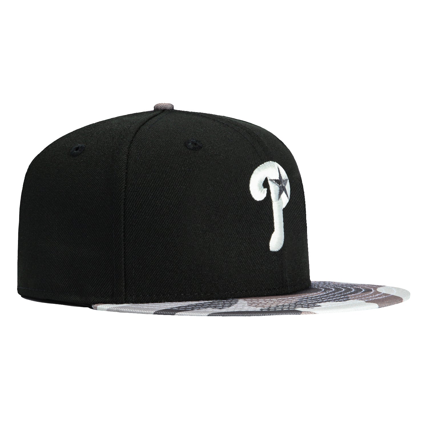 Image of New Era 59Fifty Surveillance Pack Philadelphia Phillies Alternate Hat - Black, Camo