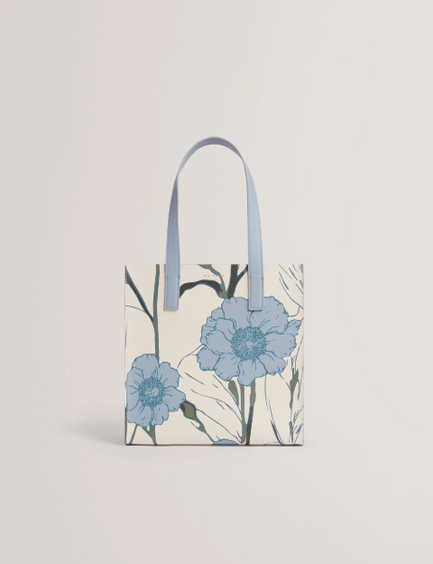 TYECON Floral Print Small Icon Tote Bag