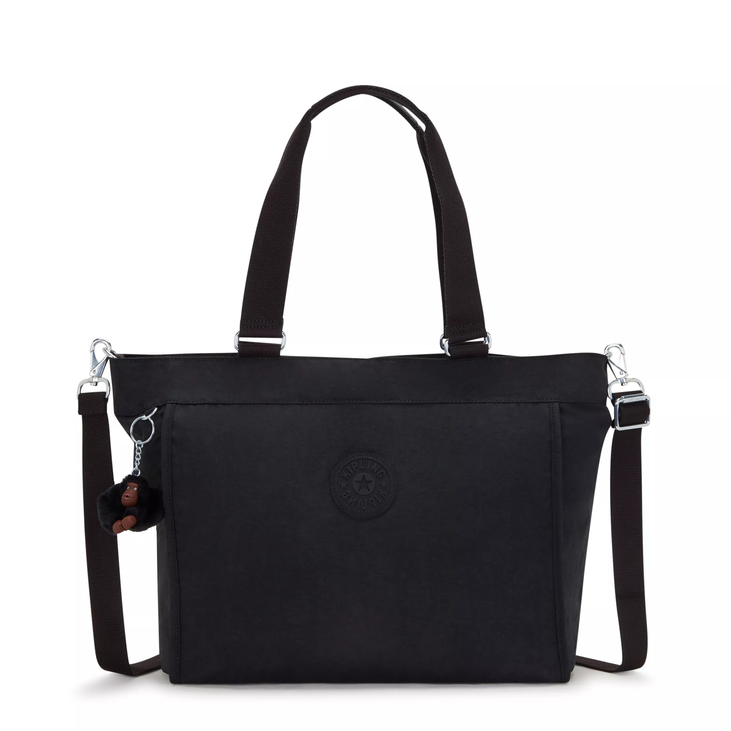 New Shopper Large Tote Bag-Black Tonal