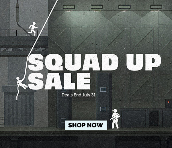Squad Up Sale Banner