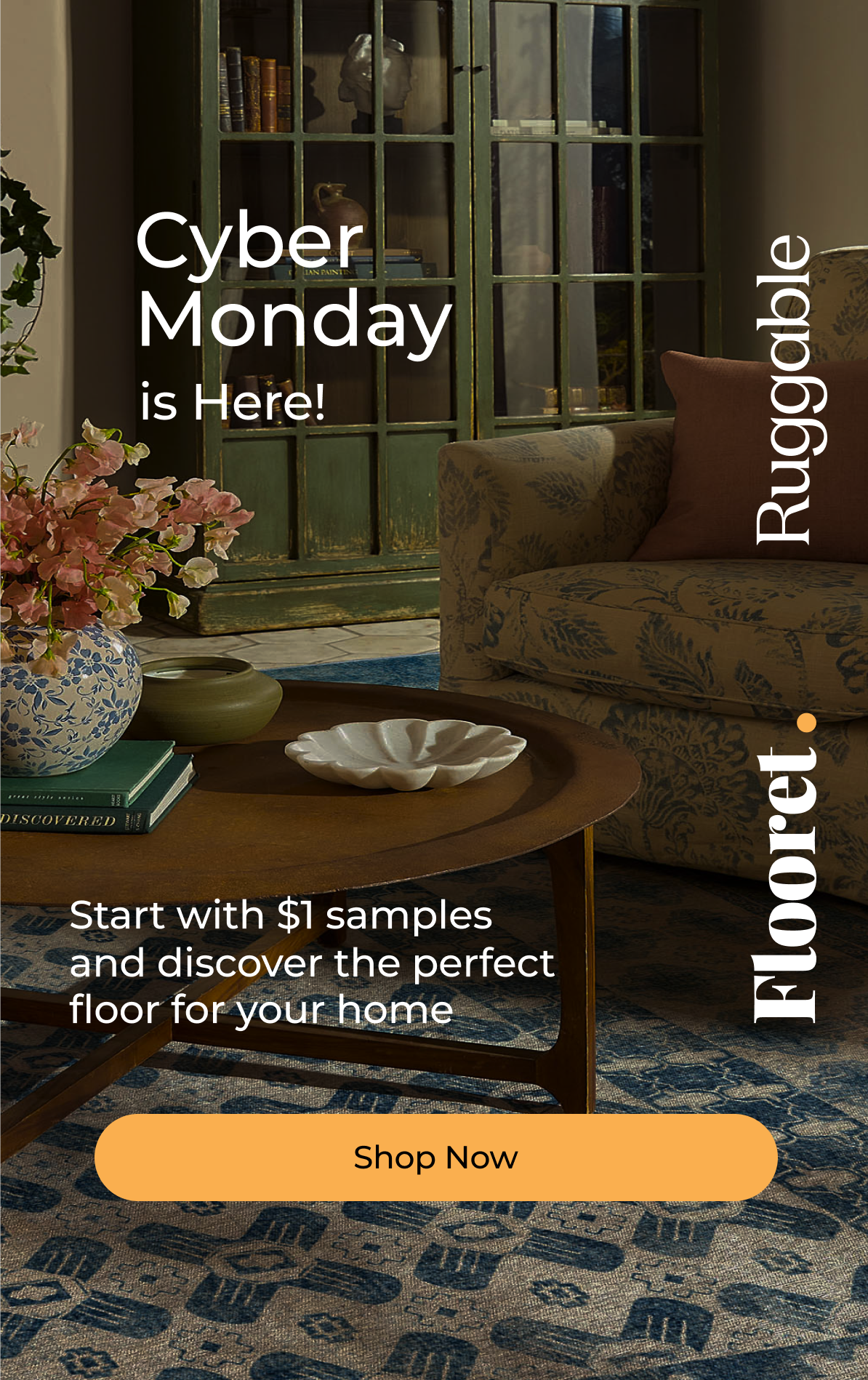 Cyber Monday is Here! Start with $1 samples and discover the perfect floor for your home