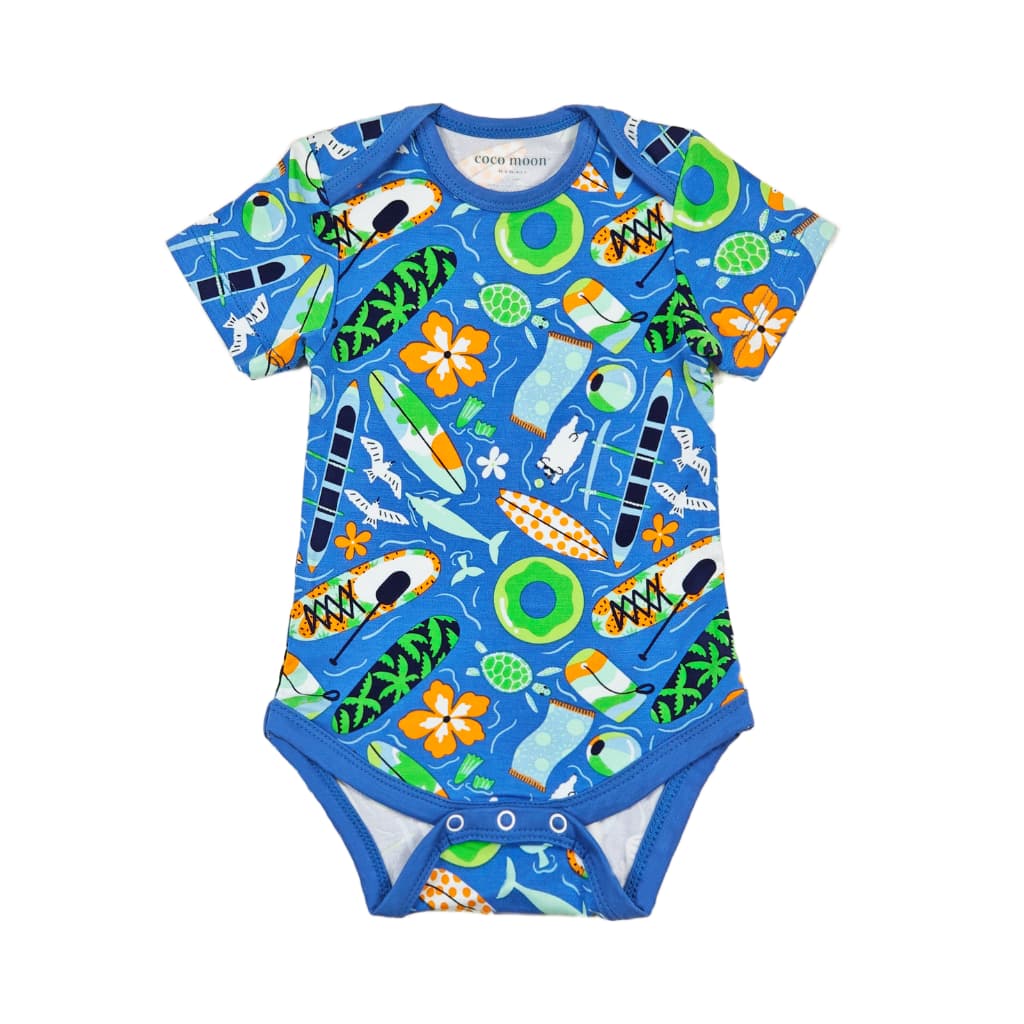 Image of Beach Day Bamboo Onesie