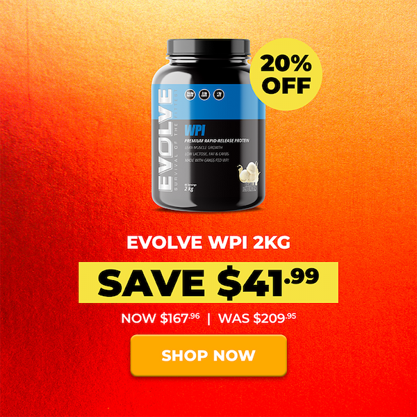 20% OFF EVOLVE WPI 2KG