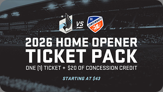 2026 Home Opener Ticket Pack | One Ticket + $20 of Concession Credit | Starting at $43