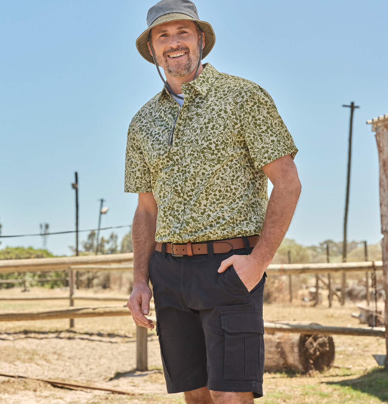 Short Sleeve Cotton Shirt