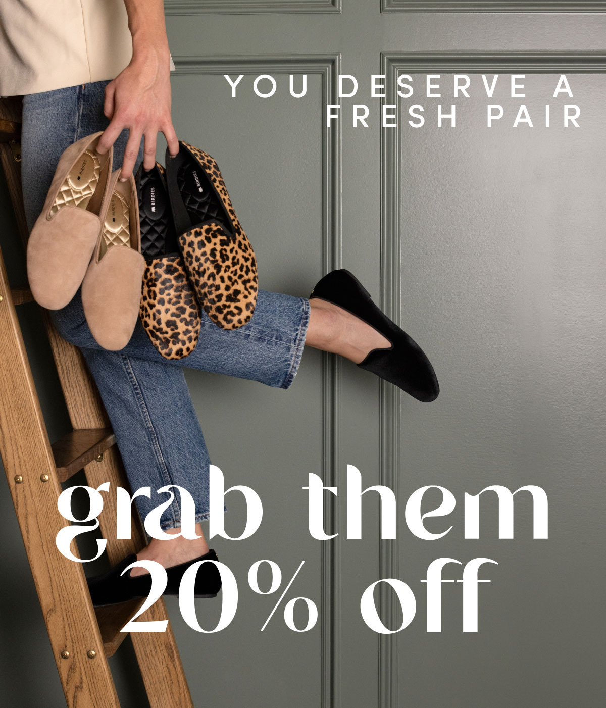 You Deserve a Fresh Pair | Grab Them 20% OFF
