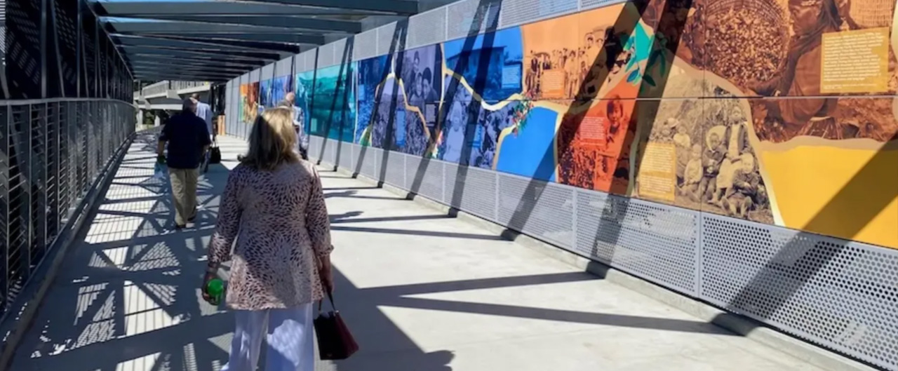 NE 8TH STREET OVERCROSSING | PHOTO BY EASTRAIL PARTNERS