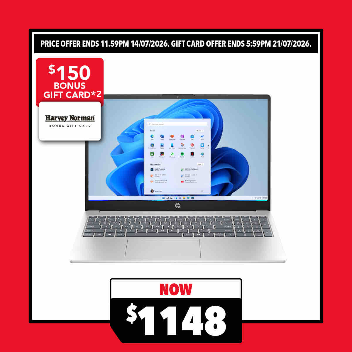 HP 15-FD1368TU 15.6" Laptop