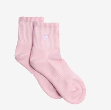 Mid Crew Birdie Sock Frosty Petal