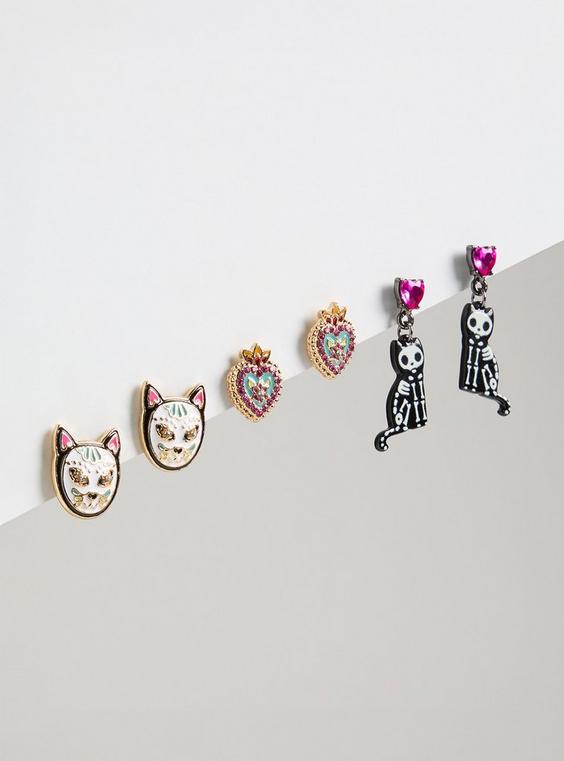 Dia de Los Muertos Stud Set