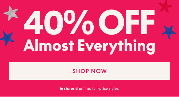 40% Off