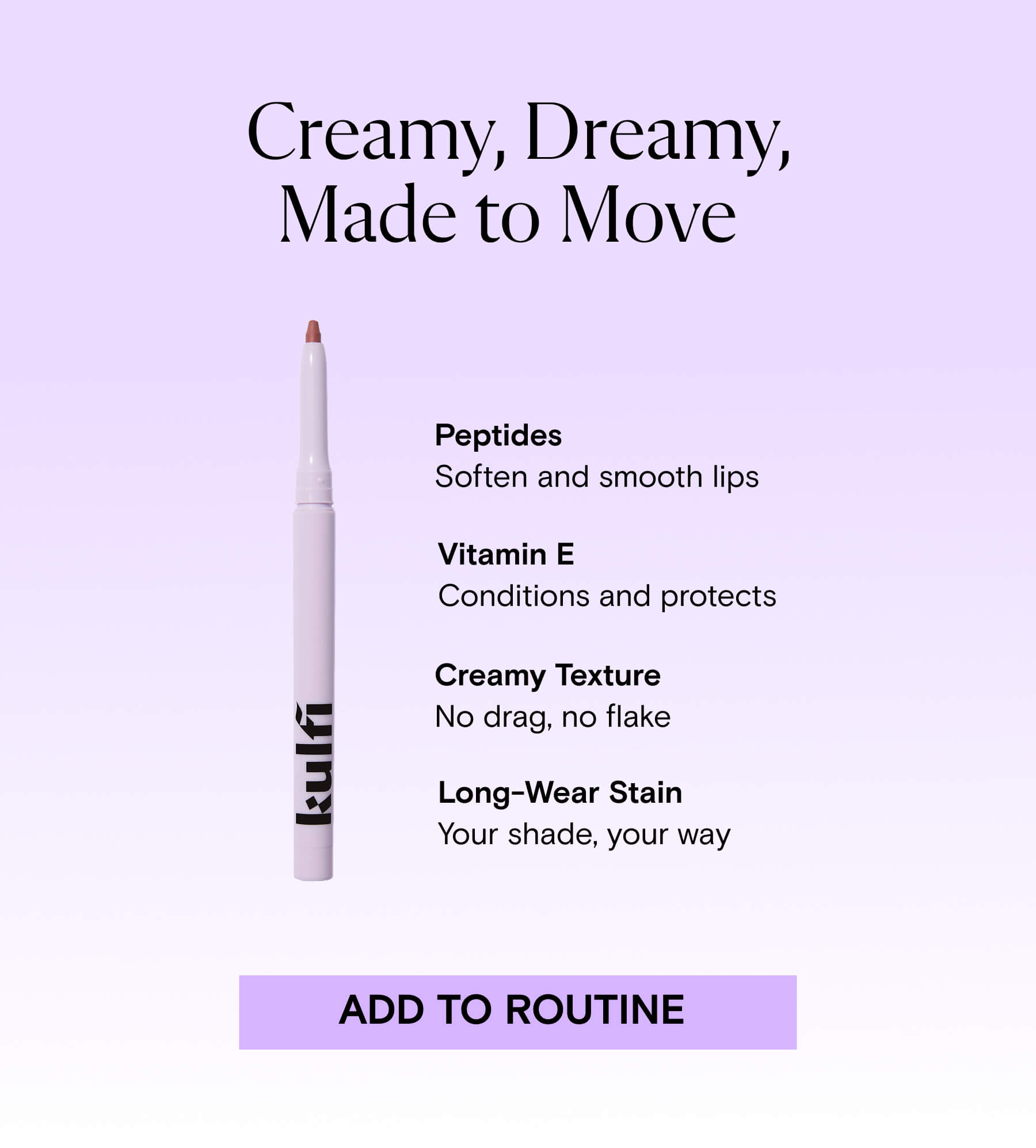 Add to routine