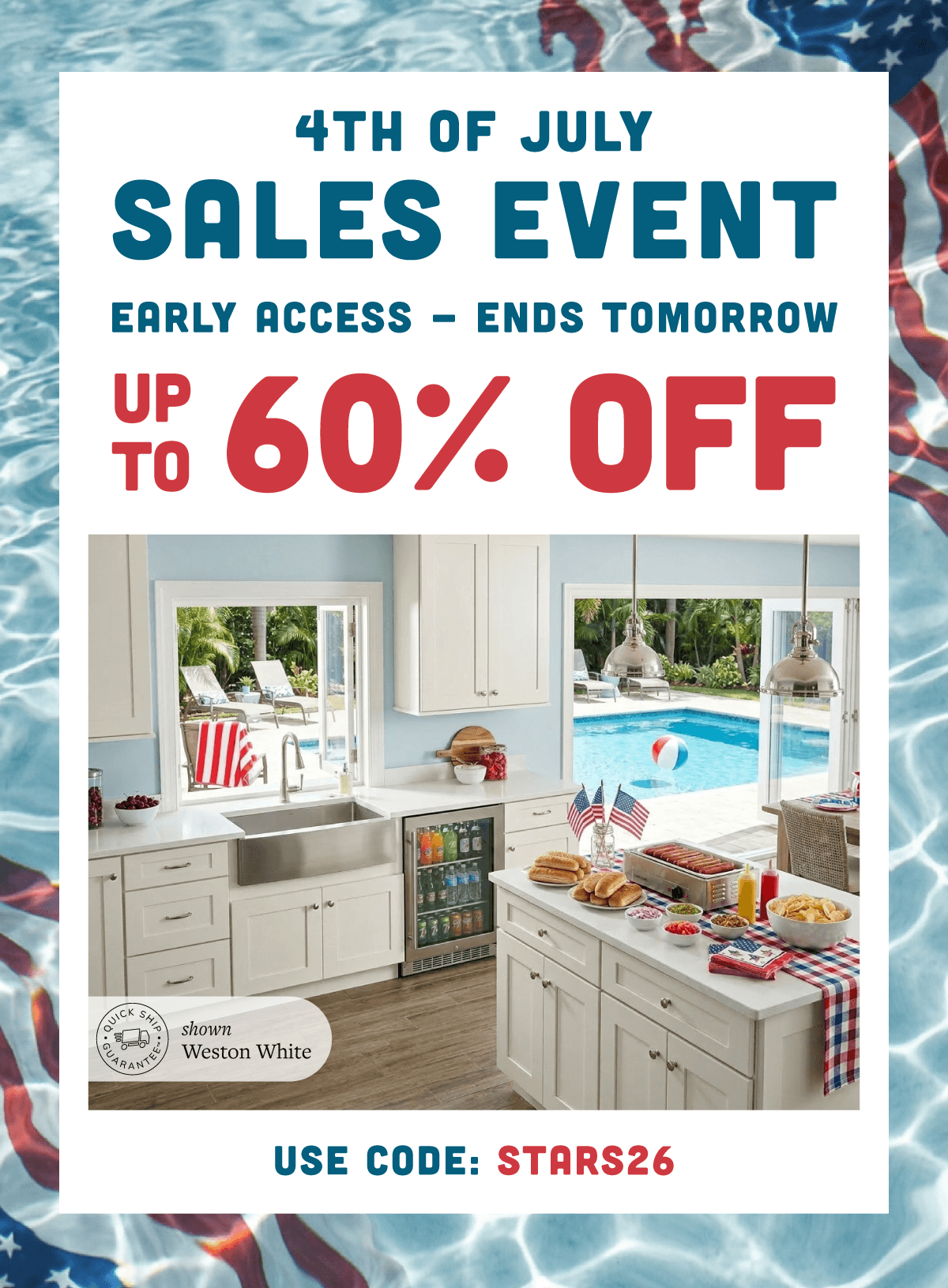 4th of July Sales Event - Up to 60% Off