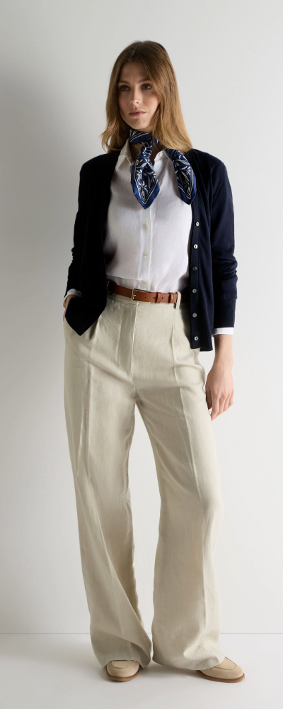 Women's Cotton Cashmere Cardigan