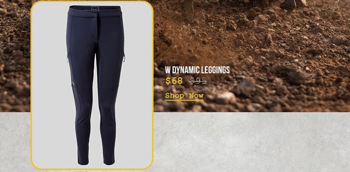 Studio product photo of women's Dynamic Leggings.