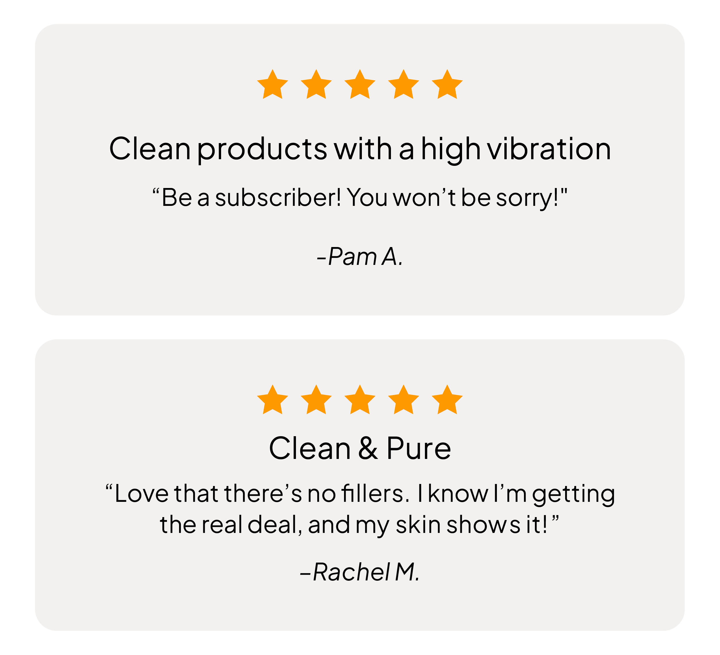 5-star reviews