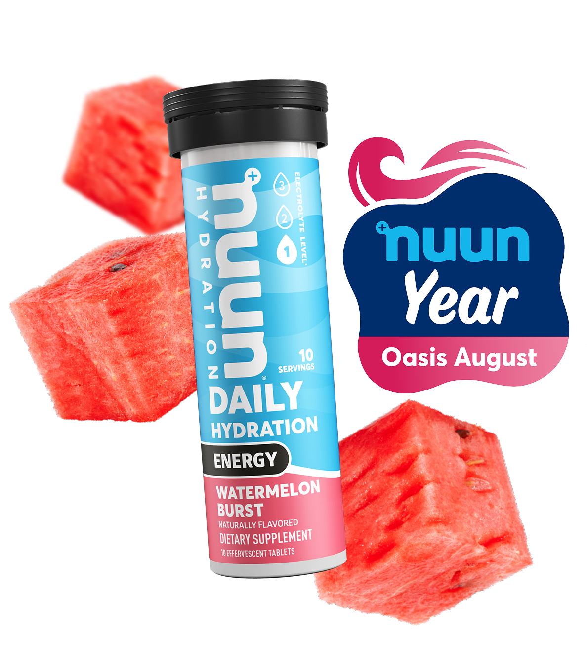 Nuun Year Energy Watermelon Burst