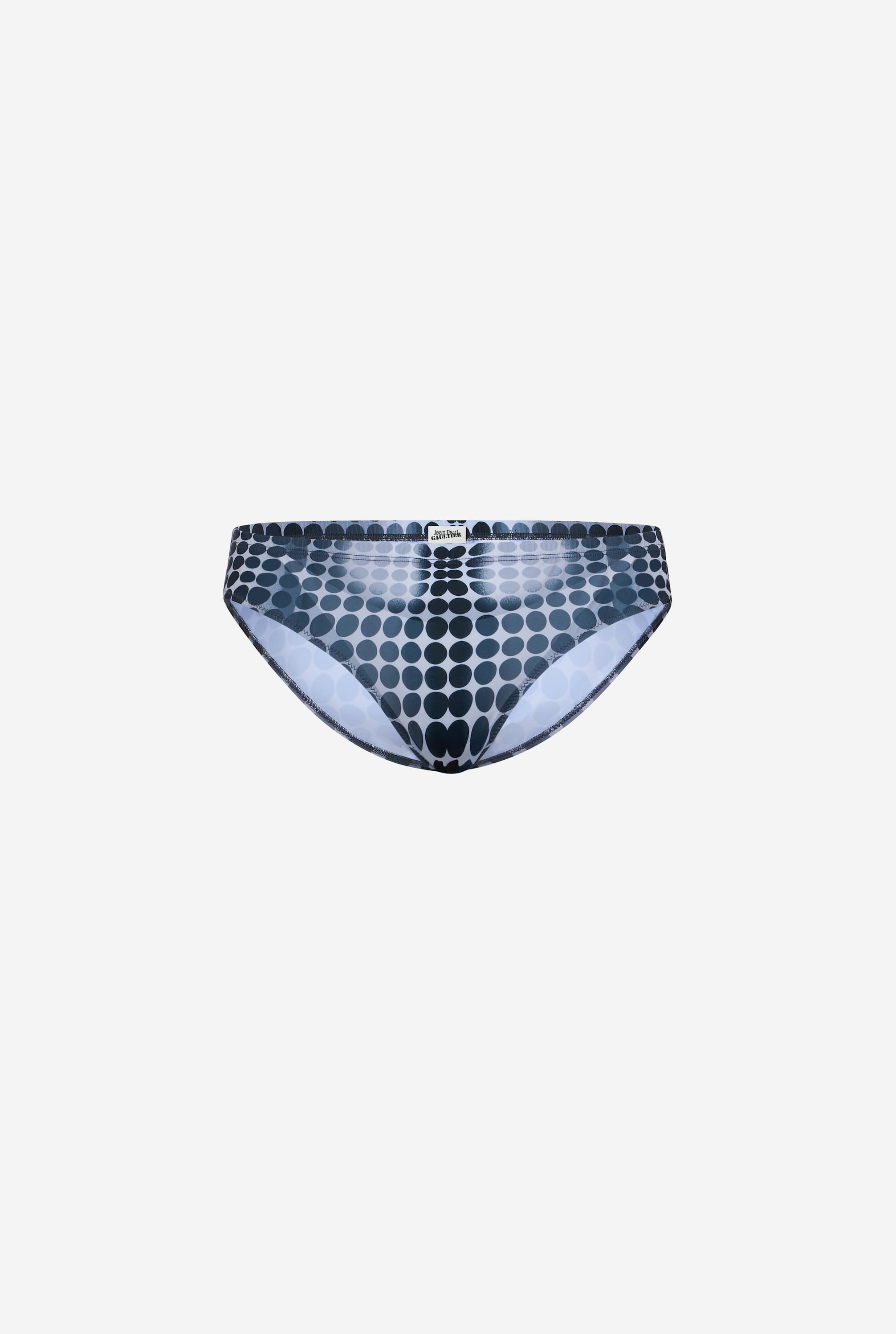 The Black & White Dots Swim Briefs