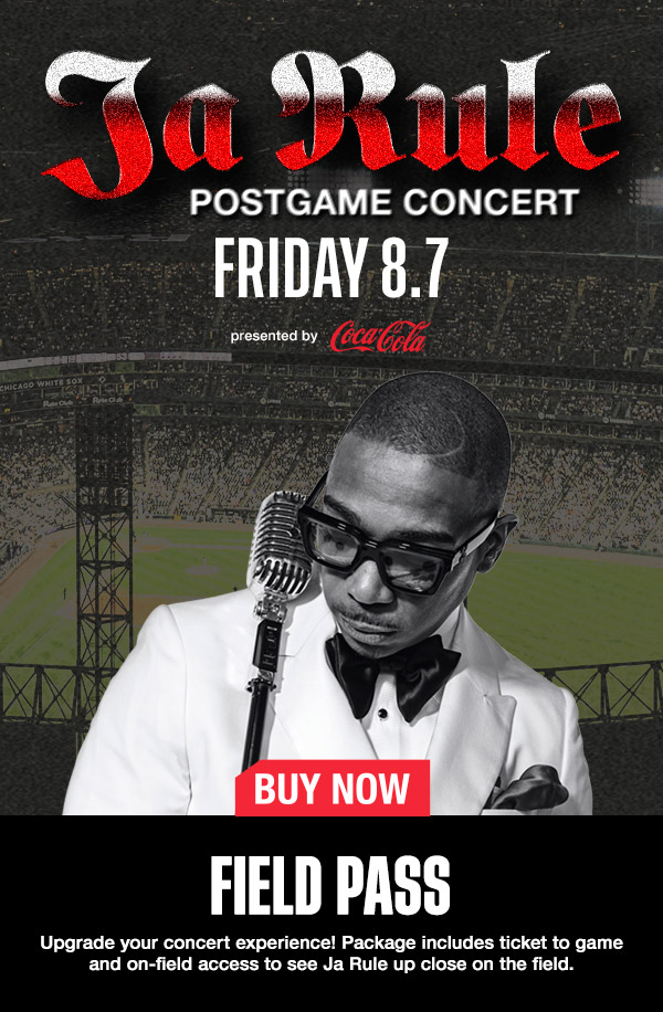 Ja Rule Postgame Concert - Friday, August 7 - Buy Now - Field Pass