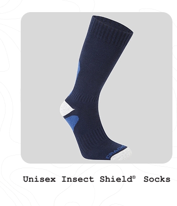 Unisex Insect Shield Socks