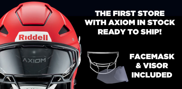 The first store with Axiom in-stock and ready to ship - Includes facemask & visor