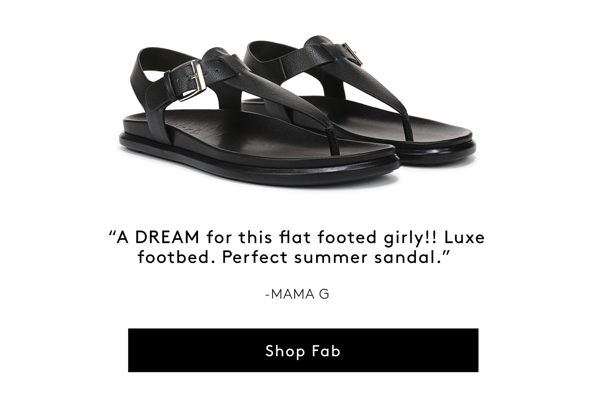 A Dream For This Fiat Footed Girly!! Luxe Footbed. Perfect Summer Sandal. -mama G | Shop Fab