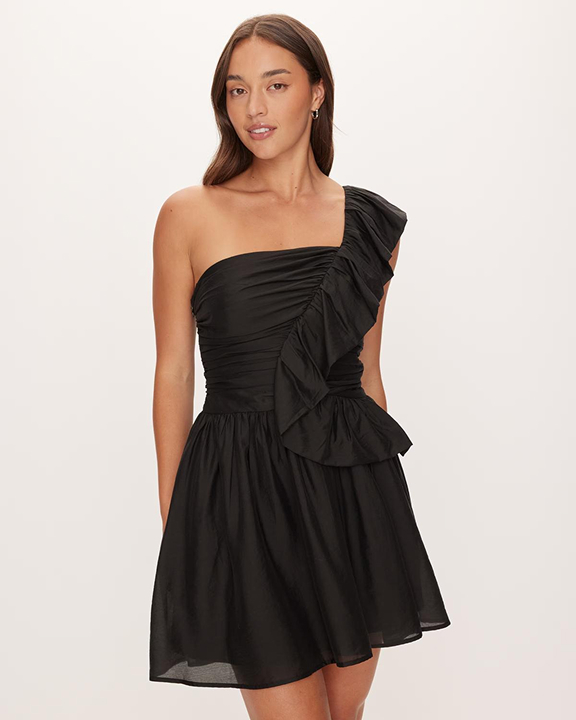 Rhea Ruffle Mini Dress