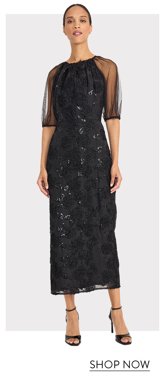 Marigold Maxi Sheath Dress By Maggy London