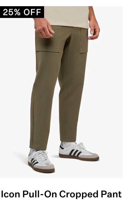 Icon Pull-On Cropped Pant
