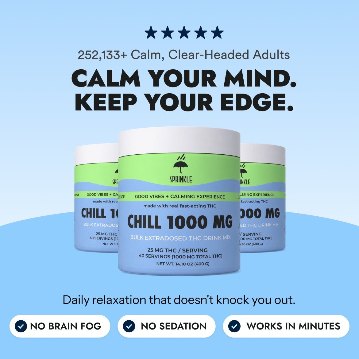 Image of CHILL BULK - THC Drink Mix