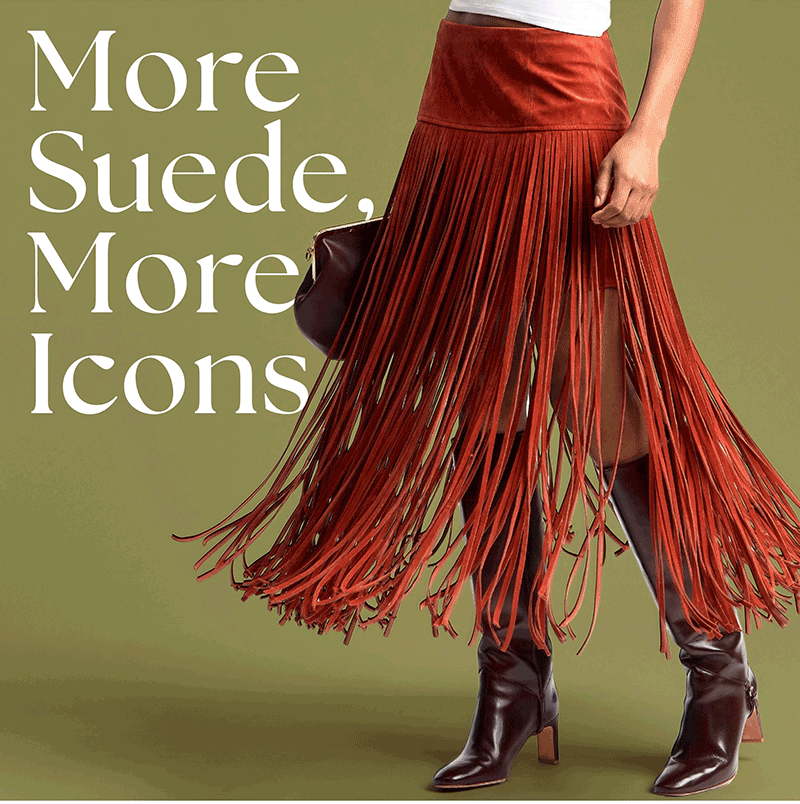 More Suede, More Icons