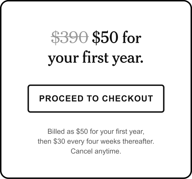Proceed To Checkout >
