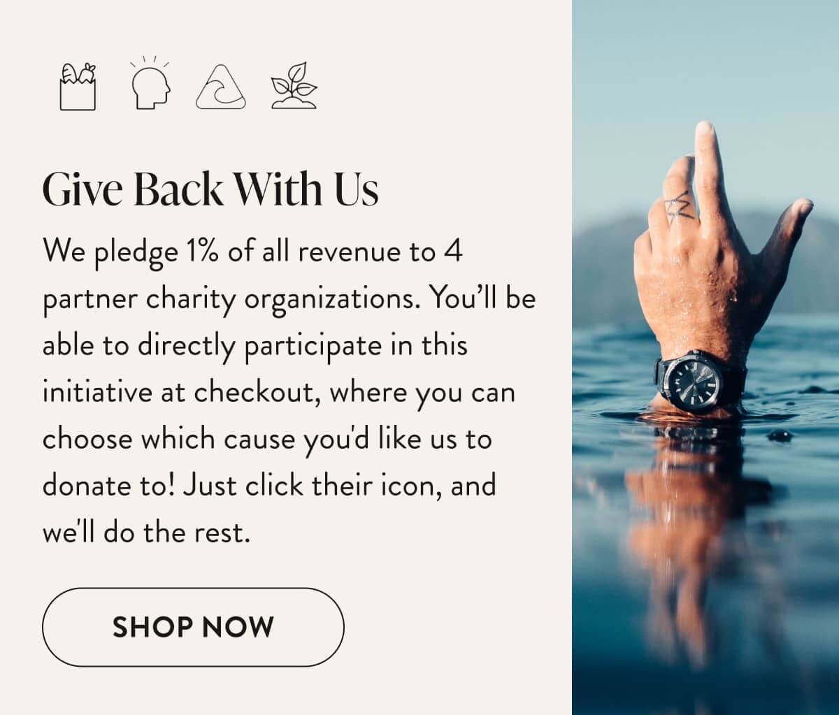 Give Back with Us