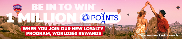 BE IN TO WIN 1 MILLION POINTS*